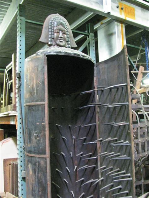 metal hot box used for torturing|Medieval torture equipment .